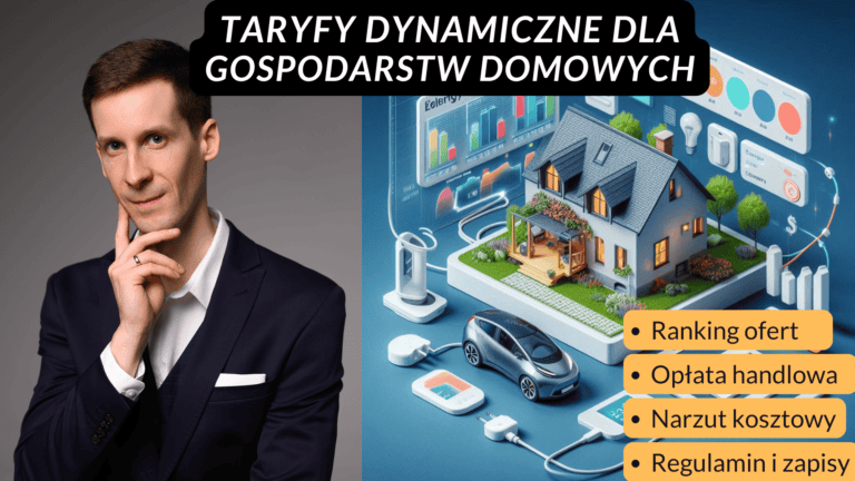 taryfy dynamiczne dla gospodarstw domowych
