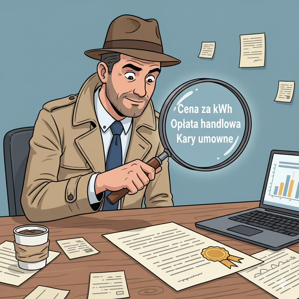 cena za kWh energii na Umowie na prąd