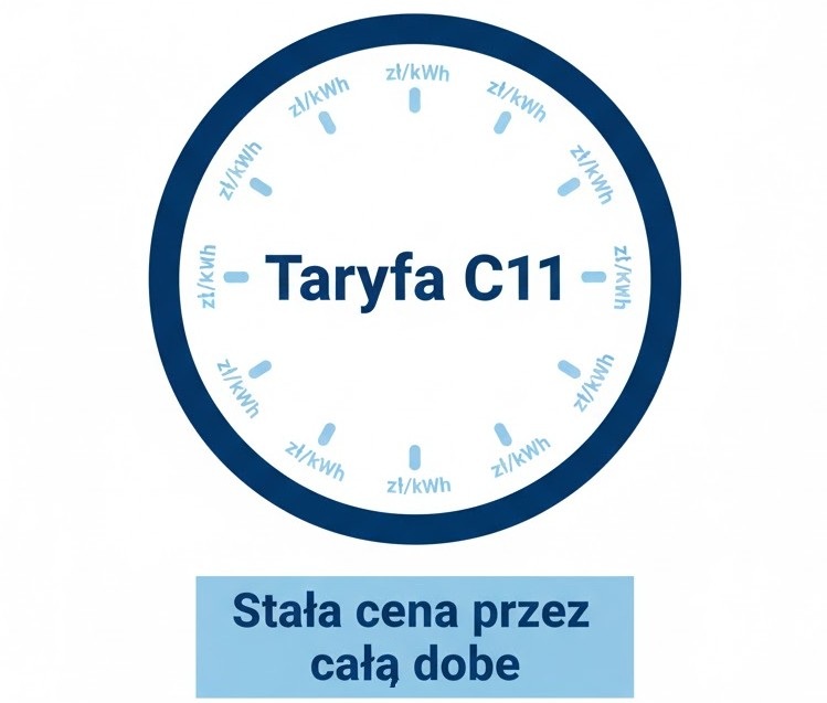 taryfa C11 dla lokalu usługowego