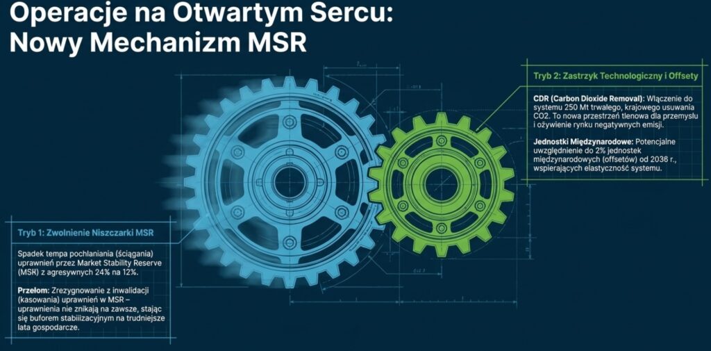 rewizja dyrektywy EU ETS opłaty CO2 MSR